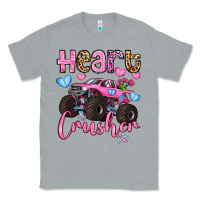 Heather Grey heart crusher olivia Classic Tee - OliviaCreatesArt