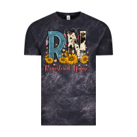 Cloud Black rn registered nurse Vintage Tee - FaDigitalArtStudio