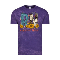 Cloud Purple rn registered nurse Vintage Tee - FaDigitalArtStudio