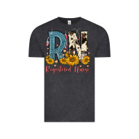 Vintage Black rn registered nurse Vintage Tee - FaDigitalArtStudio
