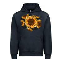 Navy sunflower patch Urban Hoodie - Jasminsmagicworld