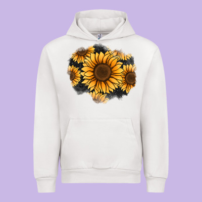 Sunflower Patch Urban Hoodie Designed By Jasminsmagicworld