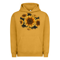 Pigment Peanut Butter sunflower patch Urban Hoodie - Jasminsmagicworld