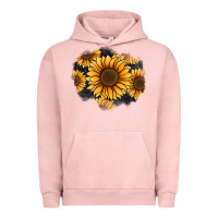 Pigment Salmon sunflower patch Urban Hoodie - Jasminsmagicworld