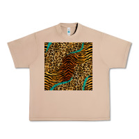 Burro safari animals turquoise glitter seamless pattern Urban Heavy Tee - BundleAndBundleShop