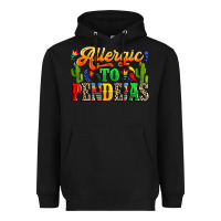 Black Allergic to pendejas Heavyweight Hoodie - RanaPortraitStore