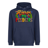 Navy Allergic to pendejas Heavyweight Hoodie - RanaPortraitStore