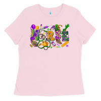 Nurse Mardi Gras Ladies Tee | Teevron