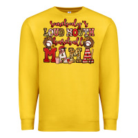 Lemon somebody's loud mouth baseball mama Premium Sweatshirt - Jasminsmagicworld