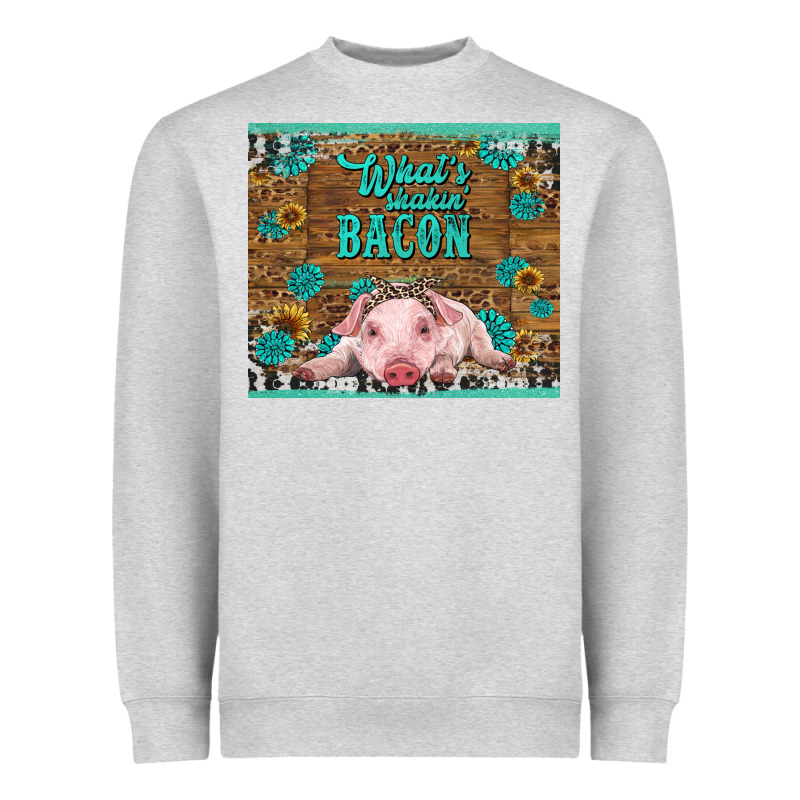 Whats Shakin Bacon Baby Pig Heavyweight Sweatshirt by RanaPortraitStore | Teevron