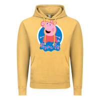 Vintage Mustard peppa pig Vintage Hoodie - artisFamous