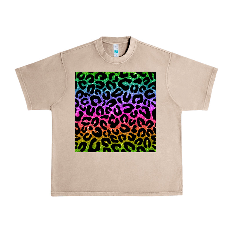 Leopard Glitter Seamless Pattern Urban Heavy Tee by BundleAndBundleShop | Teevron