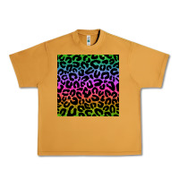 Peanut Butter leopard glitter seamless pattern Urban Heavy Tee - BundleAndBundleShop
