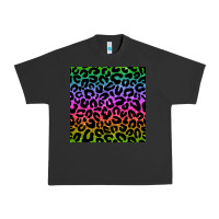 Pigment Black leopard glitter seamless pattern Urban Heavy Tee - BundleAndBundleShop