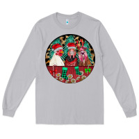 Moon Dust Chickens Long Sleeve Tee - CowhideDigitalArt