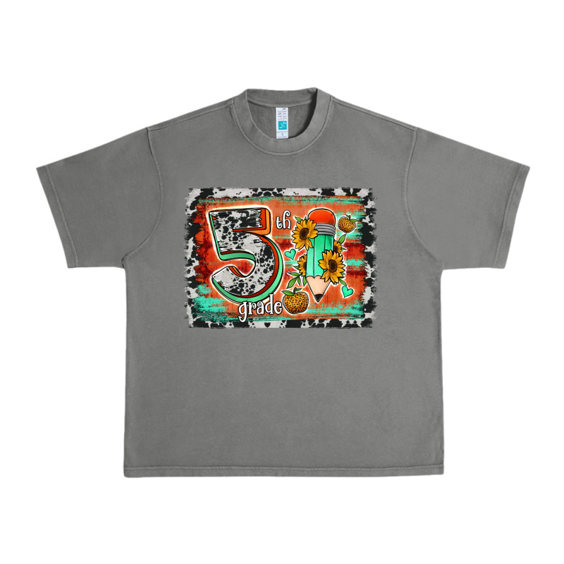 Western Back To School 5th Grade 2 Urban Heavy Tee by Jasminsmagicworld | Teevron