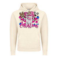Vintage Artic merry Christmas santa Vintage Hoodie - CowhideDigitalArt