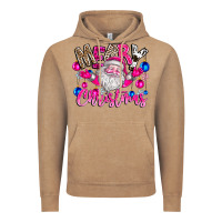 Vintage Coffee merry Christmas santa Vintage Hoodie - CowhideDigitalArt