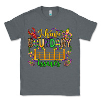 Charcoal Heather ı have boundary issues mardi gras olivia Classic Tee - OliviaCreatesArt