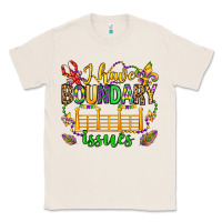 Natural ı have boundary issues mardi gras olivia Classic Tee - OliviaCreatesArt