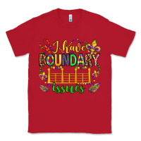 Red ı have boundary issues mardi gras olivia Classic Tee - OliviaCreatesArt