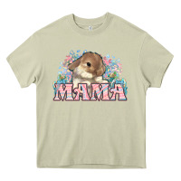 Mossy Easter Bunny Mama  mother's day Heavy Core Tee - HowdyJamesFarm