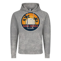 Cloud Rock santa monica california Vintage Hoodie - artisFamous