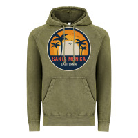 Vintage Olive santa monica california Vintage Hoodie - artisFamous