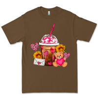 Cacao Valentines Day Frappe Coffee Premium Tee - FaDigitalArtStudio