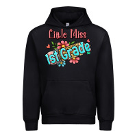 Black little miss first grade Urban Hoodie - Jasminsmagicworld