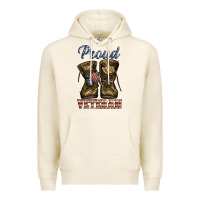 Tofu proud veteran camo shoes Premium Hoodie - Jasminsmagicworld
