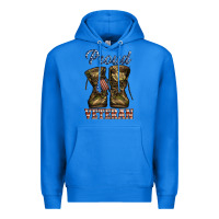 True Royal proud veteran camo shoes Premium Hoodie - Jasminsmagicworld