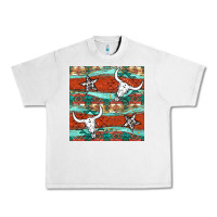Lunar Rock western aztec bull skull stars seamless pattern Urban Heavy Tee - BundleAndBundleShop