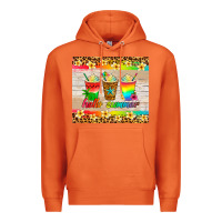 Carrot hello summer ice coffee Premium Hoodie - Artiststas