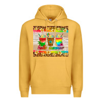 Mustard hello summer ice coffee Premium Hoodie - Artiststas
