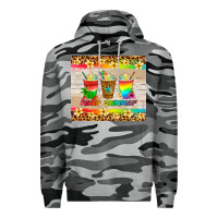 Slate Camo hello summer ice coffee Premium Hoodie - Artiststas