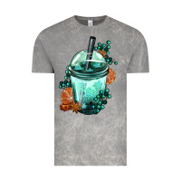 Cloud Rock Winter Bobba Cup Vintage Tee - FaDigitalArtStudio