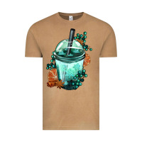 Vintage Camel Winter Bobba Cup Vintage Tee - FaDigitalArtStudio