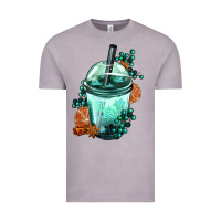 Vintage Zinc Winter Bobba Cup Vintage Tee - FaDigitalArtStudio