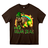 St. Patrick's Day Mear Bear Heavy Core Tee | Teevron
