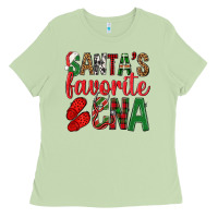 Matcha Santa's Favorite Cna Ladies Tee - BundleAndBundleShop