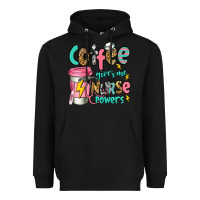 Black coffee gives me nurse powers Heavyweight Hoodie - Jasminsmagicworld
