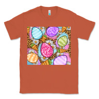 Copper Easter eggs daisies carrots Classic Tee - OliviaCreatesArt