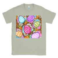 Matcha Easter eggs daisies carrots Classic Tee - OliviaCreatesArt