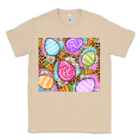 Mushroom Easter eggs daisies carrots Classic Tee - OliviaCreatesArt