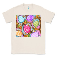 Natural Easter eggs daisies carrots Classic Tee - OliviaCreatesArt