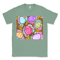 Sage Easter eggs daisies carrots Classic Tee - OliviaCreatesArt