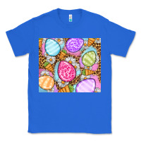 True Royal Easter eggs daisies carrots Classic Tee - OliviaCreatesArt