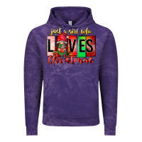 Cloud Purple just a girl who loves christmas Vintage Hoodie - CowhideDigitalArt