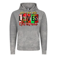 Cloud Rock just a girl who loves christmas Vintage Hoodie - CowhideDigitalArt